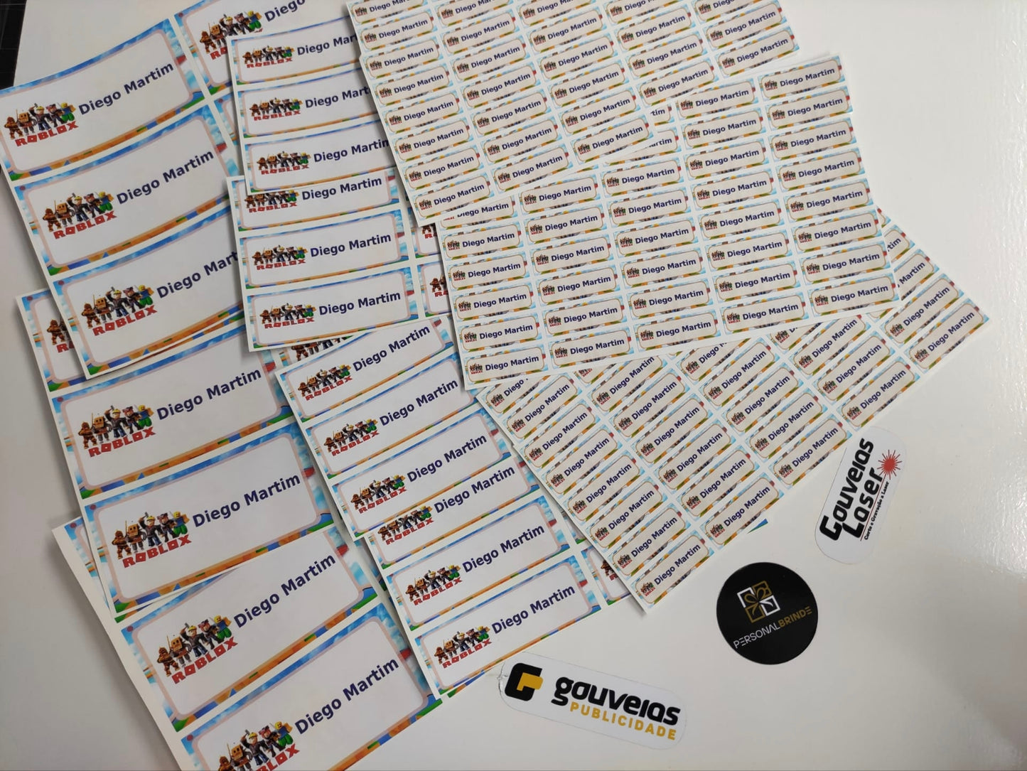 Kit Etiquetas Escolares Personalizadas