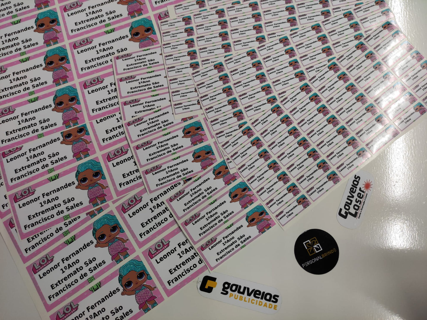 Kit Etiquetas Escolares Personalizadas